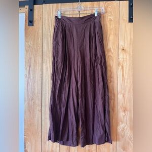 a new day Chocolate Brown Trousers